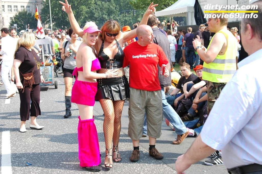 Blowjob at the Loveparade in Essen with Dany Sun &amp; Nathalie #94286050