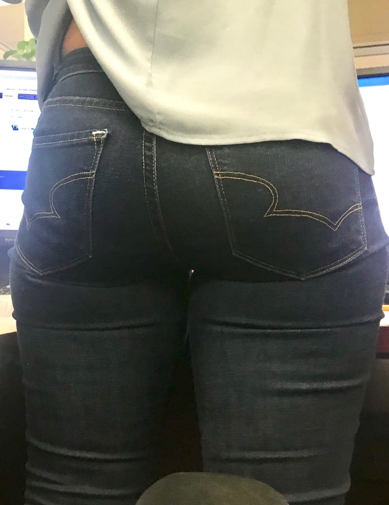 Tight jeans asses #106500920