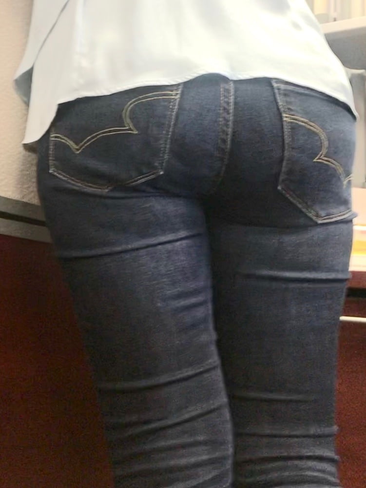 Tight jeans asses #106500922