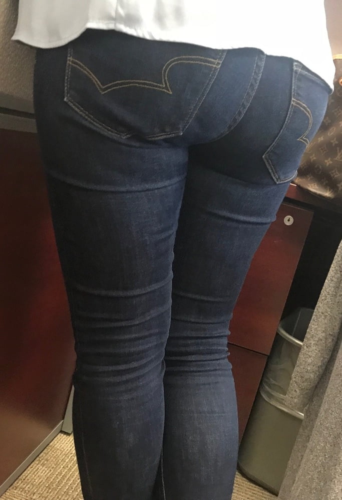 Tight jeans asses #106500924