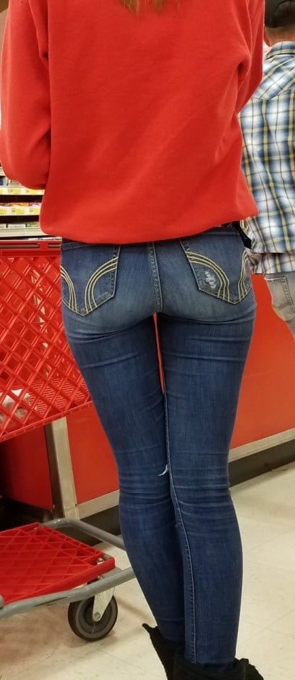 Tight jeans asses #106500935