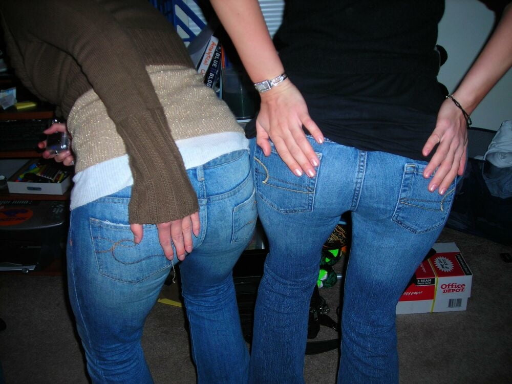 Tight jeans asses #106500950