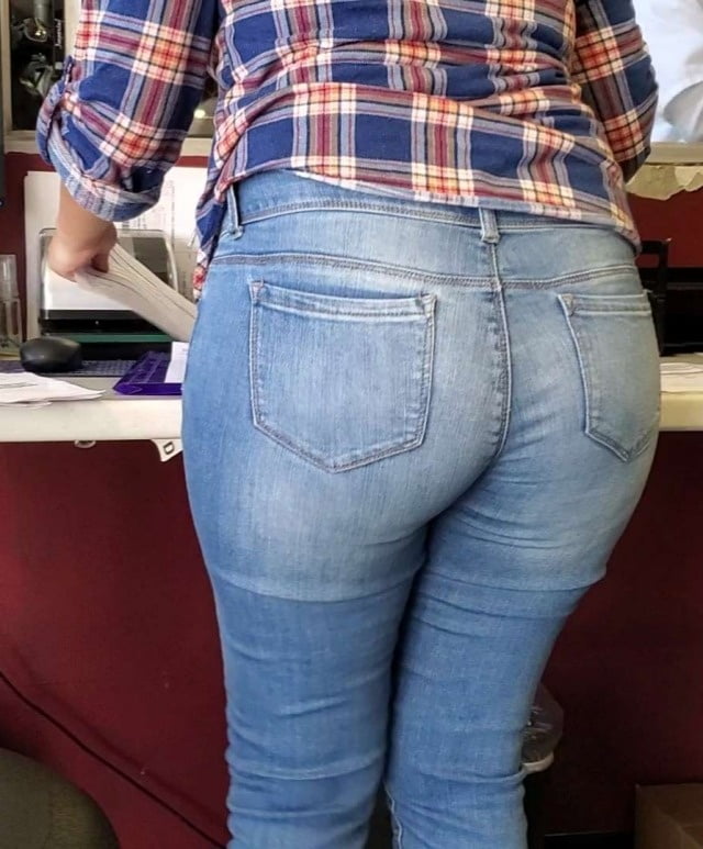 Tight jeans asses #106500957