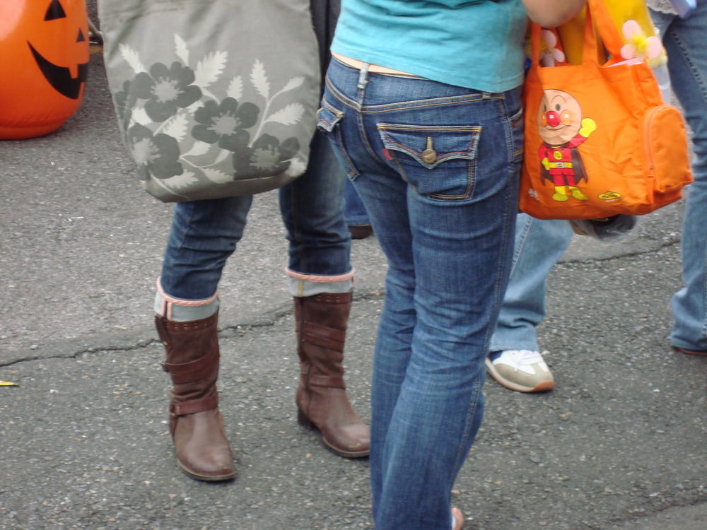 Tight jeans asses #106501003