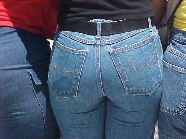 Tight jeans asses #106501028