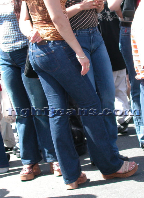 Tight jeans asses #106501054