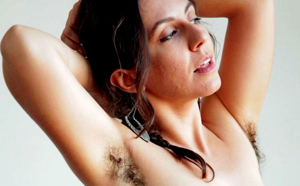 Nude woman hairy body #101991181