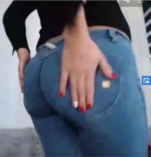 Quel cul ! Une croupe rebondie dans un jeans moulant #103105472