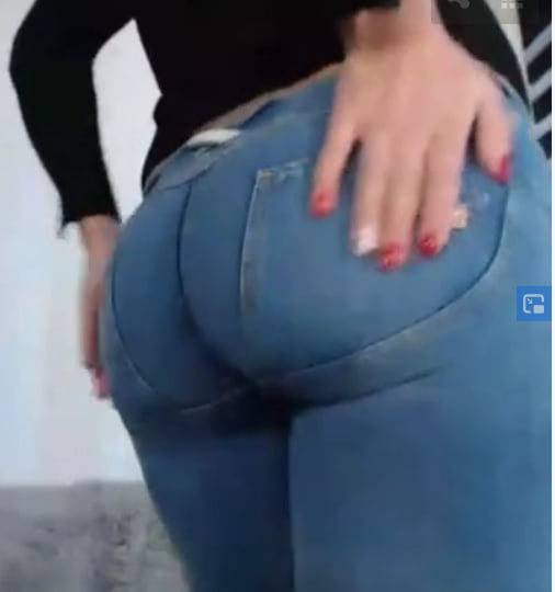 Quel cul ! Une croupe rebondie dans un jeans moulant #103105475