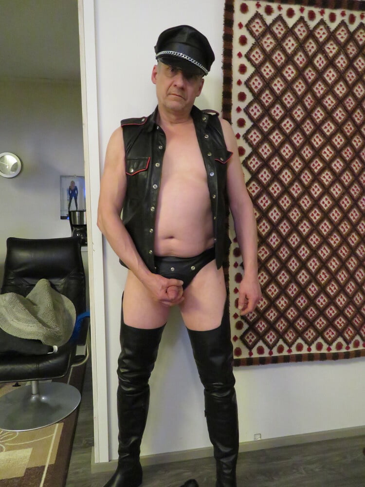 Finnish kinky leather gay Juha Vantanen #107166956