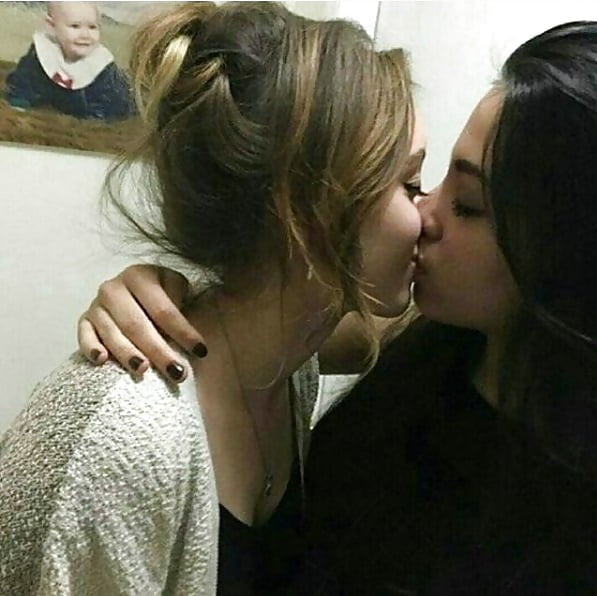 Hijab Lesbians Kisses #94722133