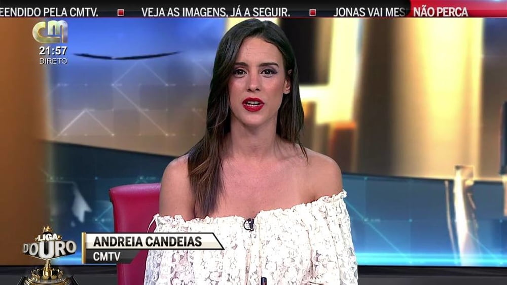 TV reporter Andreia Candeias #105101144