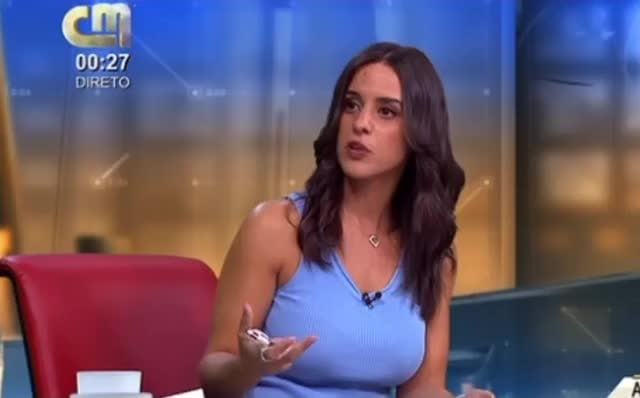 TV reporter Andreia Candeias #105101153