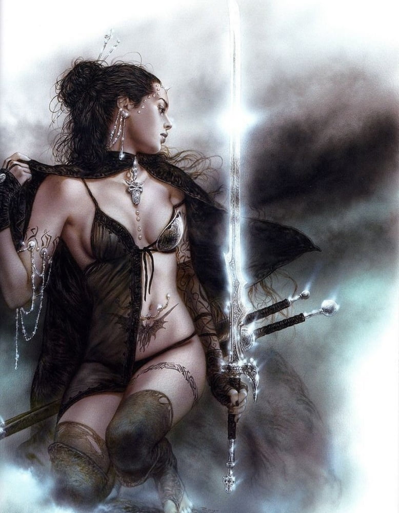 Sexy fantasy female warriors #97987730