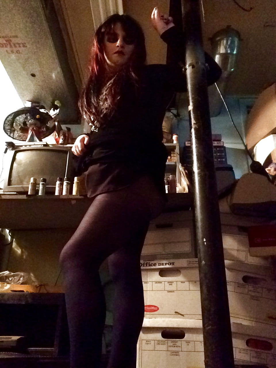 Clutter (goth tranny) #107299766