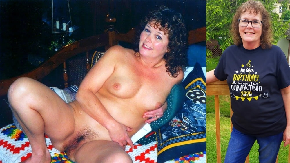 WIFE&#039;S 60th BIRTHDAY NOW AND THEN #93973905