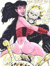 Arte porno Ghost rider
 #101997947