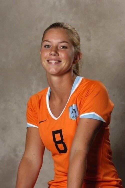 オランダのサッカー選手（oranje leeuwin）anouk hoogendijk
 #90748410