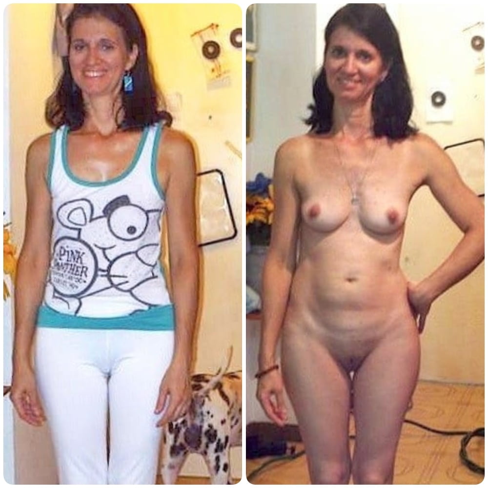 Dressed Undressed Before After On Off Clothed Unclothed Porn Pictures