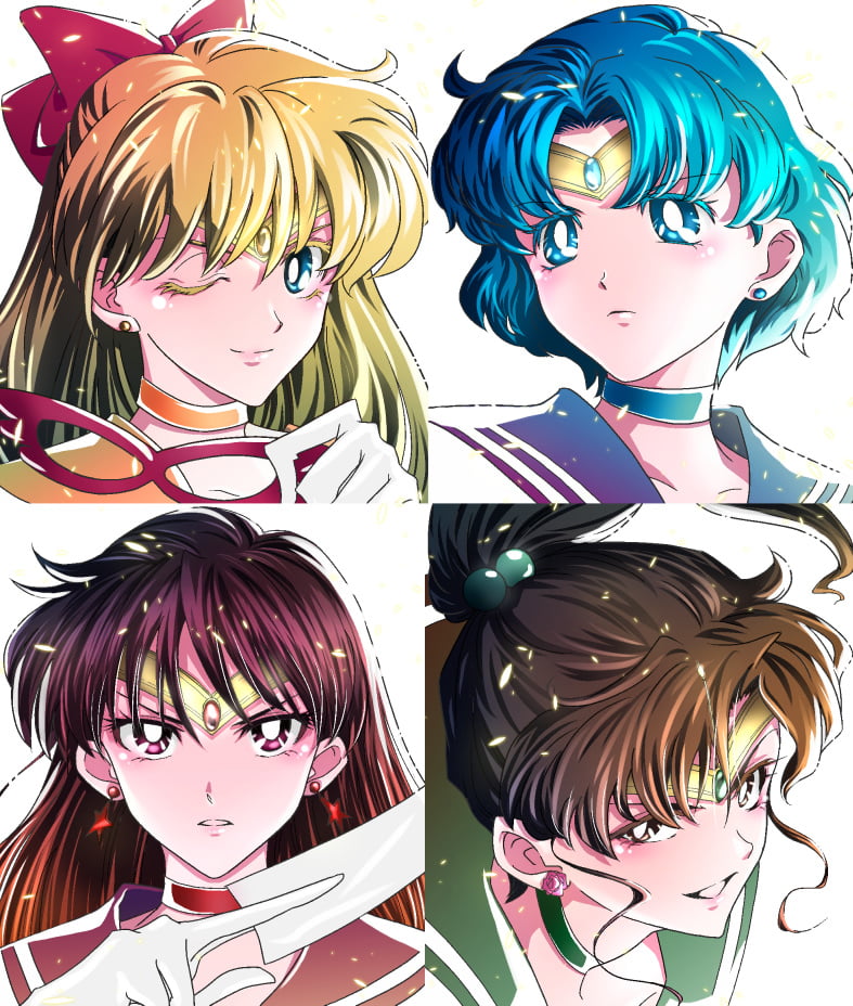 I personaggi femminili di: sailor moon
 #105782579