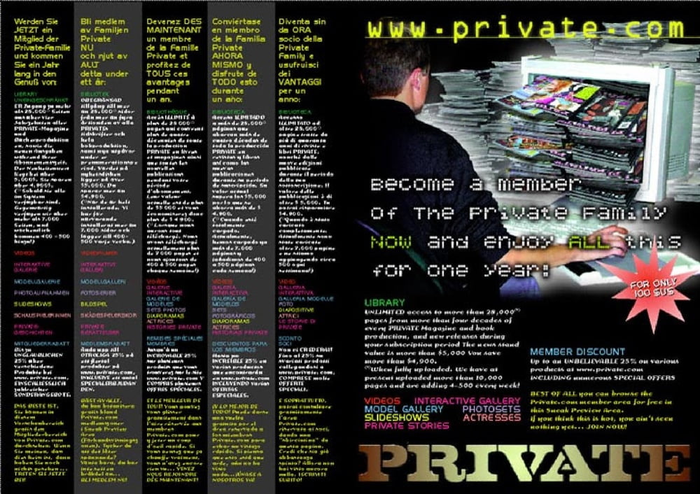 Vieux porno rétro - magazine privé - 154
 #91344882