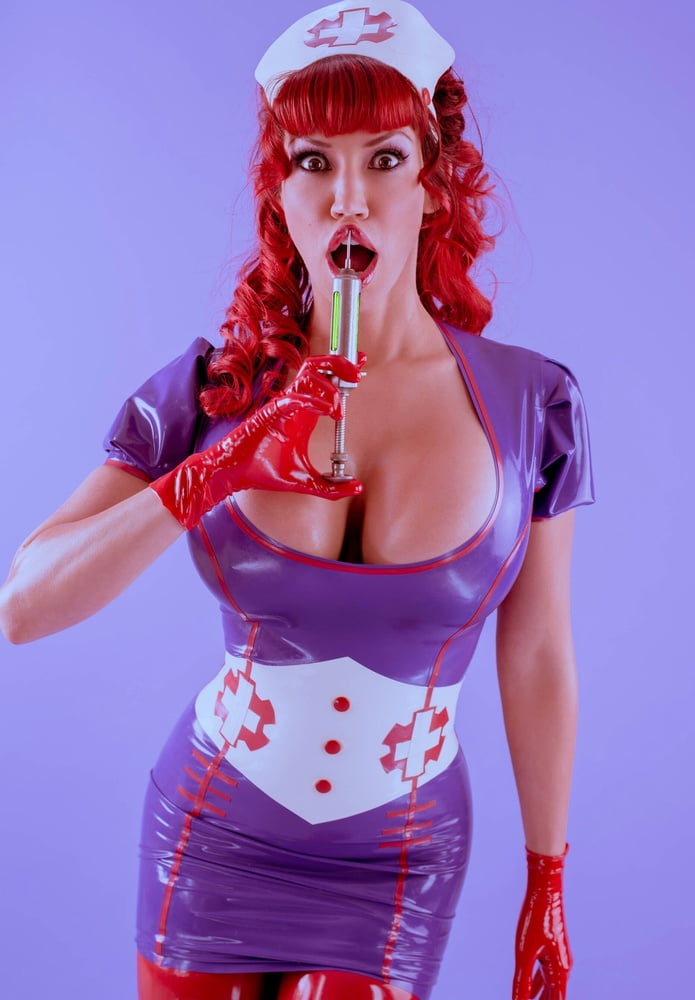 Bianca - Busty Redhead Latex Queen #99019309