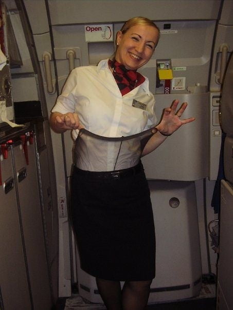 stewardess ooppss tights pantyhose #88209329