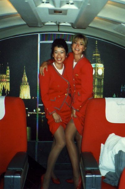 stewardess ooppss tights pantyhose #88209387