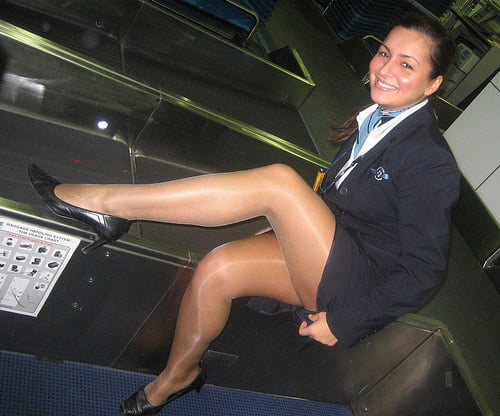 stewardess ooppss tights pantyhose #88209404