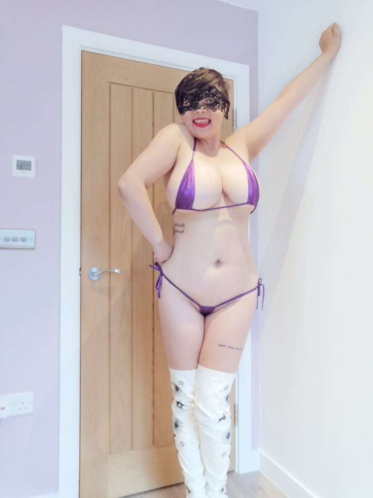 My tiny bikini&#039;s can barely contain my huge young tits #106576126