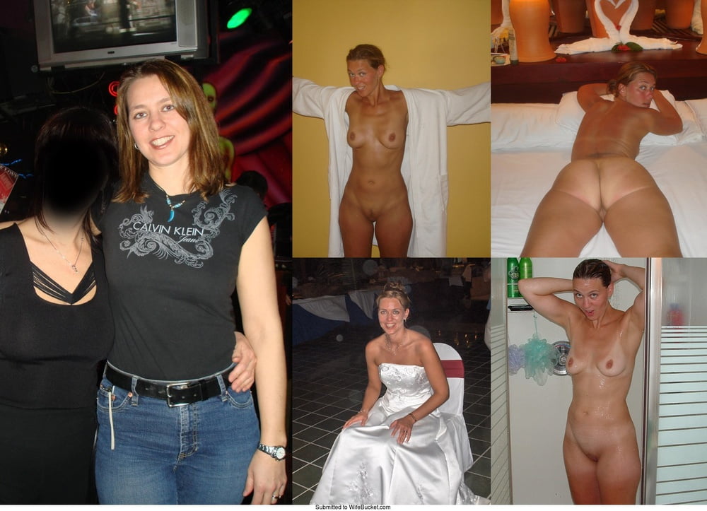 Brides dressed and undressed #94208826