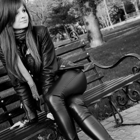 Black Leather Pants 7 - by Redbull18 #101205809