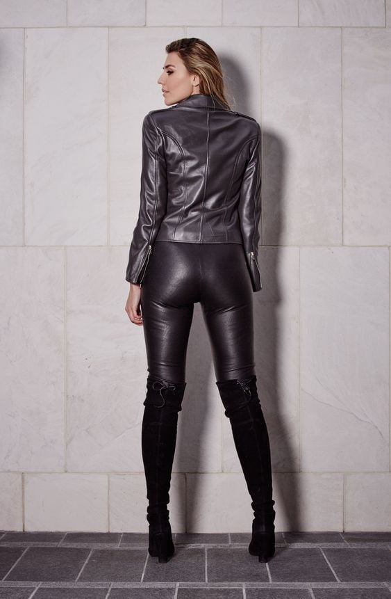 Black Leather Pants 7 - by Redbull18 #101205899