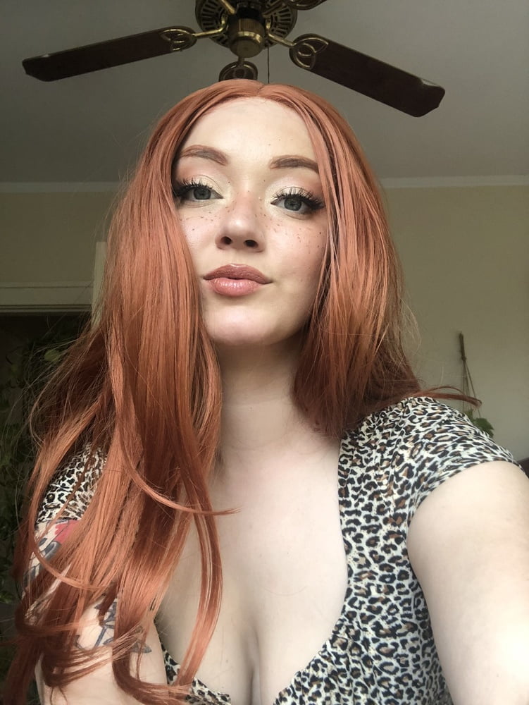 Hot and sexy spanish redhead 22yo big boobs tattooed girl #96690489