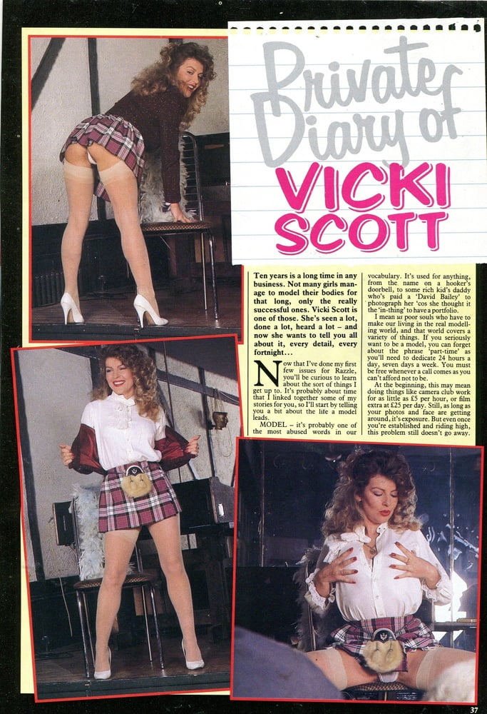 Rétro modèle écossais glamour vicki scott
 #100656463