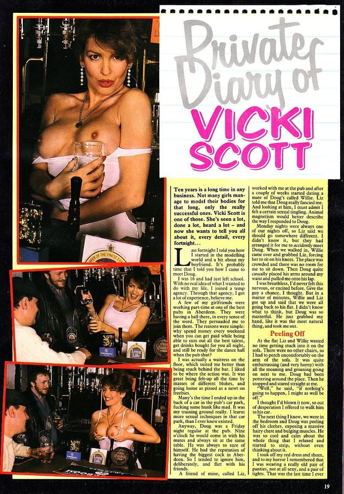 Retro schottischen Glamour-Modell Vicki Scott
 #100656466