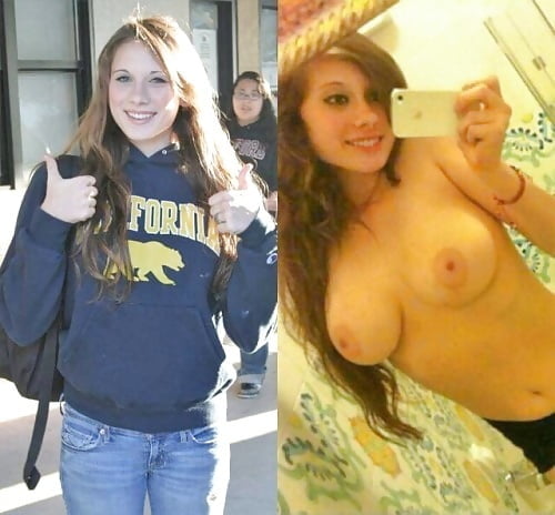Before and After selfie version #89964795
