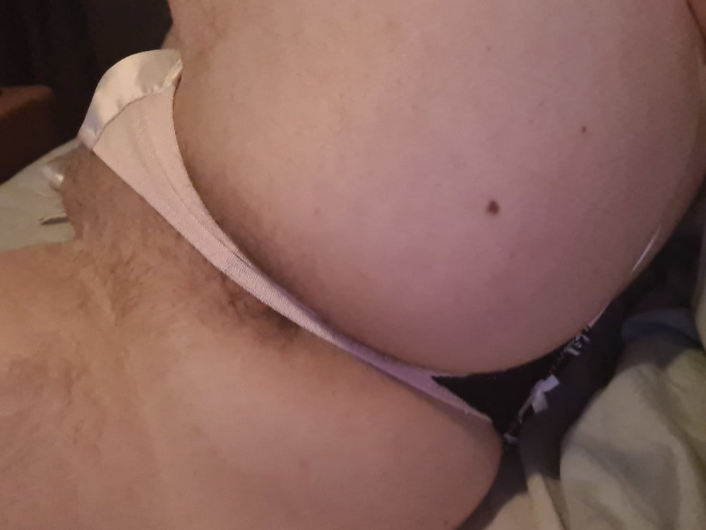 Wearing her panties #107070870