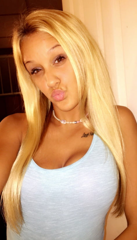 Blonde Selfie Chick #105936694