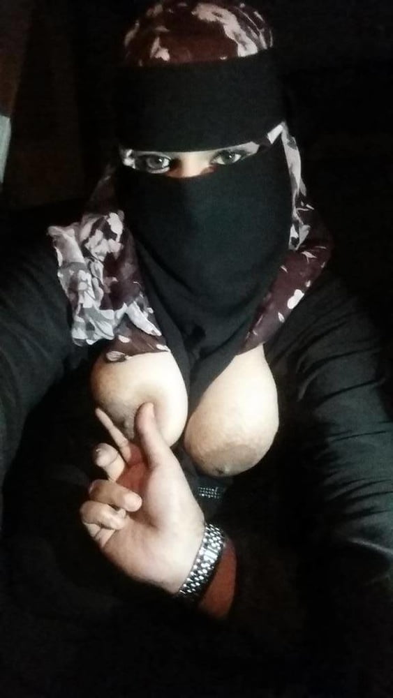 Under and behind the naqib or hajib #100894106