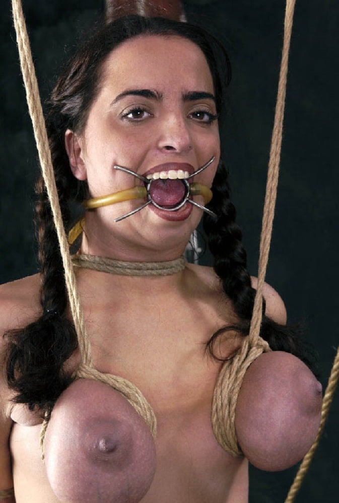 Girl in heavy tits bondage 6 #93669031