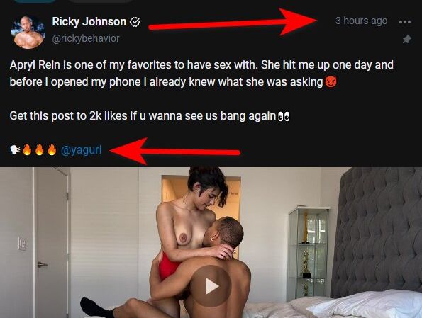 Ricky Johnson nuda #109107997