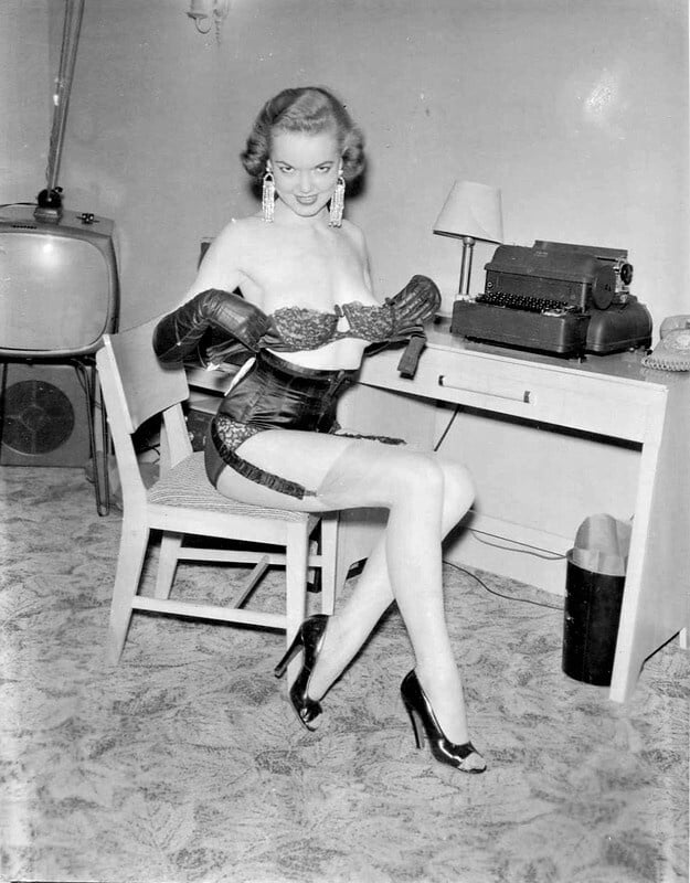 Judy o'day, modèle adulte des années 1950
 #103643588