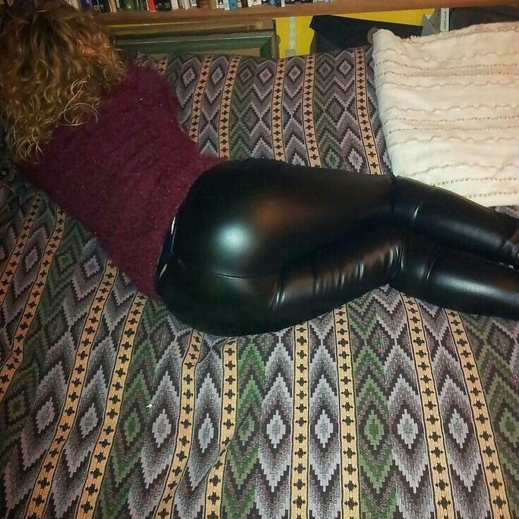 Leather ass from web #93308136