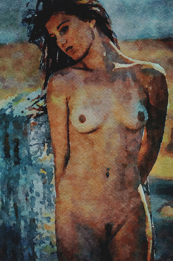 Erotic Digital Watercolor 67 #99404185