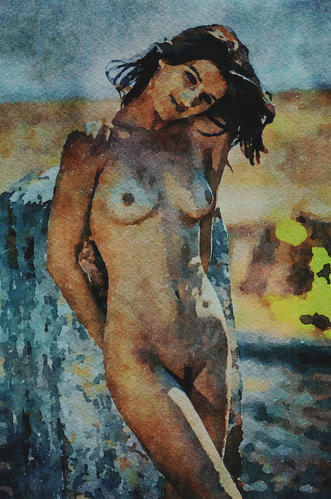 Erotic Digital Watercolor 67 #99404200