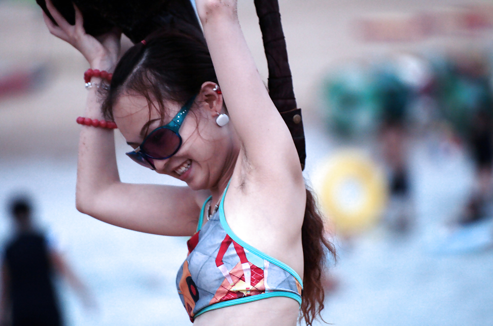 My visit to the beach (Beautiful Asians with Hairy Armpits) #106908295