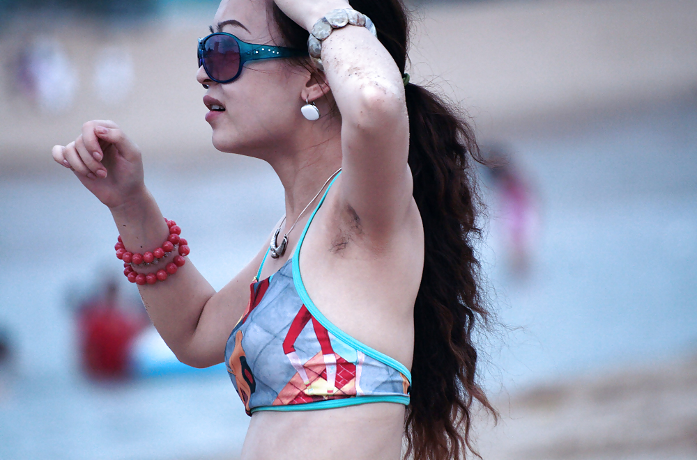 My visit to the beach (Beautiful Asians with Hairy Armpits) #106908299