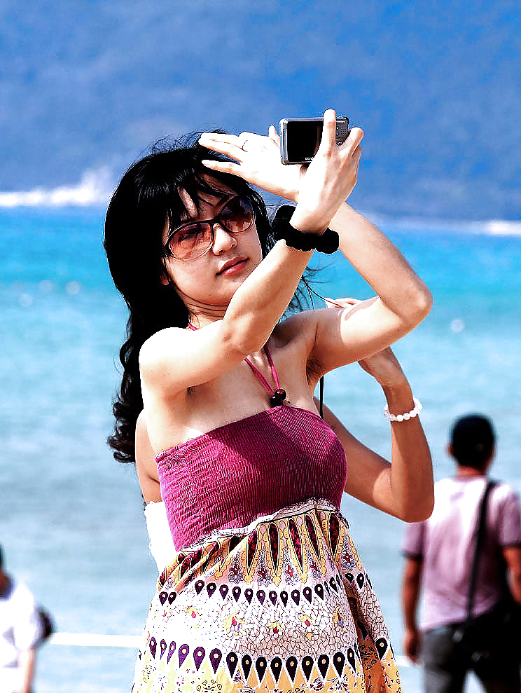 My visit to the beach (Beautiful Asians with Hairy Armpits) #106908335