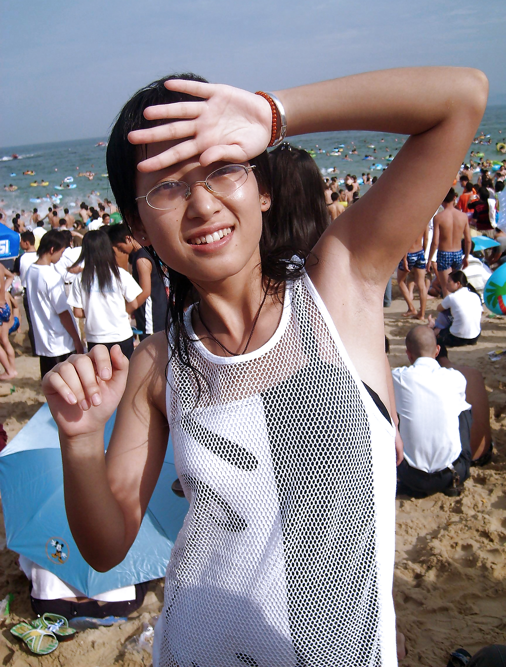 My visit to the beach (Beautiful Asians with Hairy Armpits) #106908375